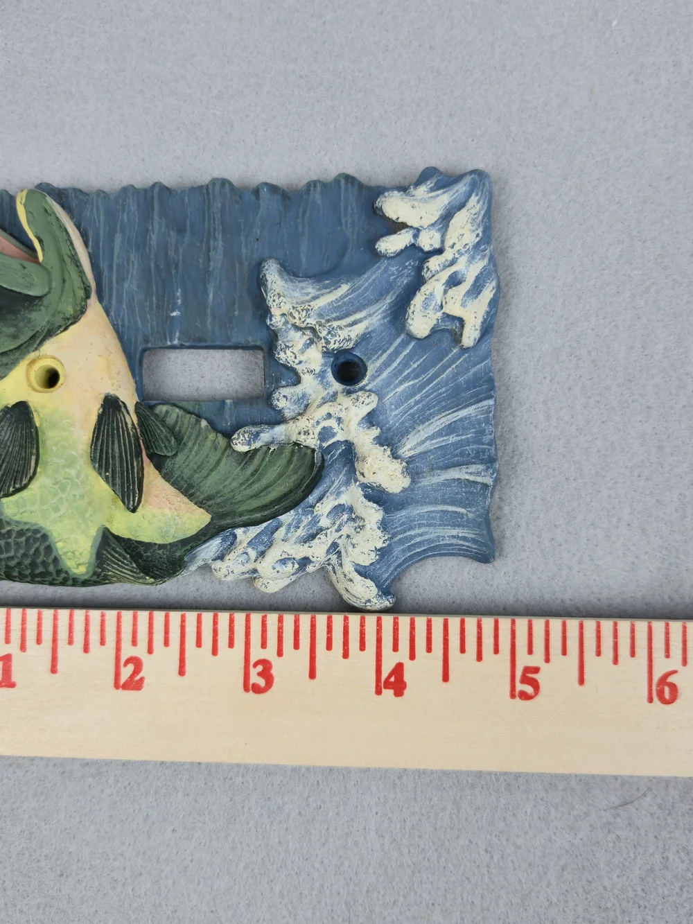 Figi Graphics 3D Largemouth Bass Light Switch Plate